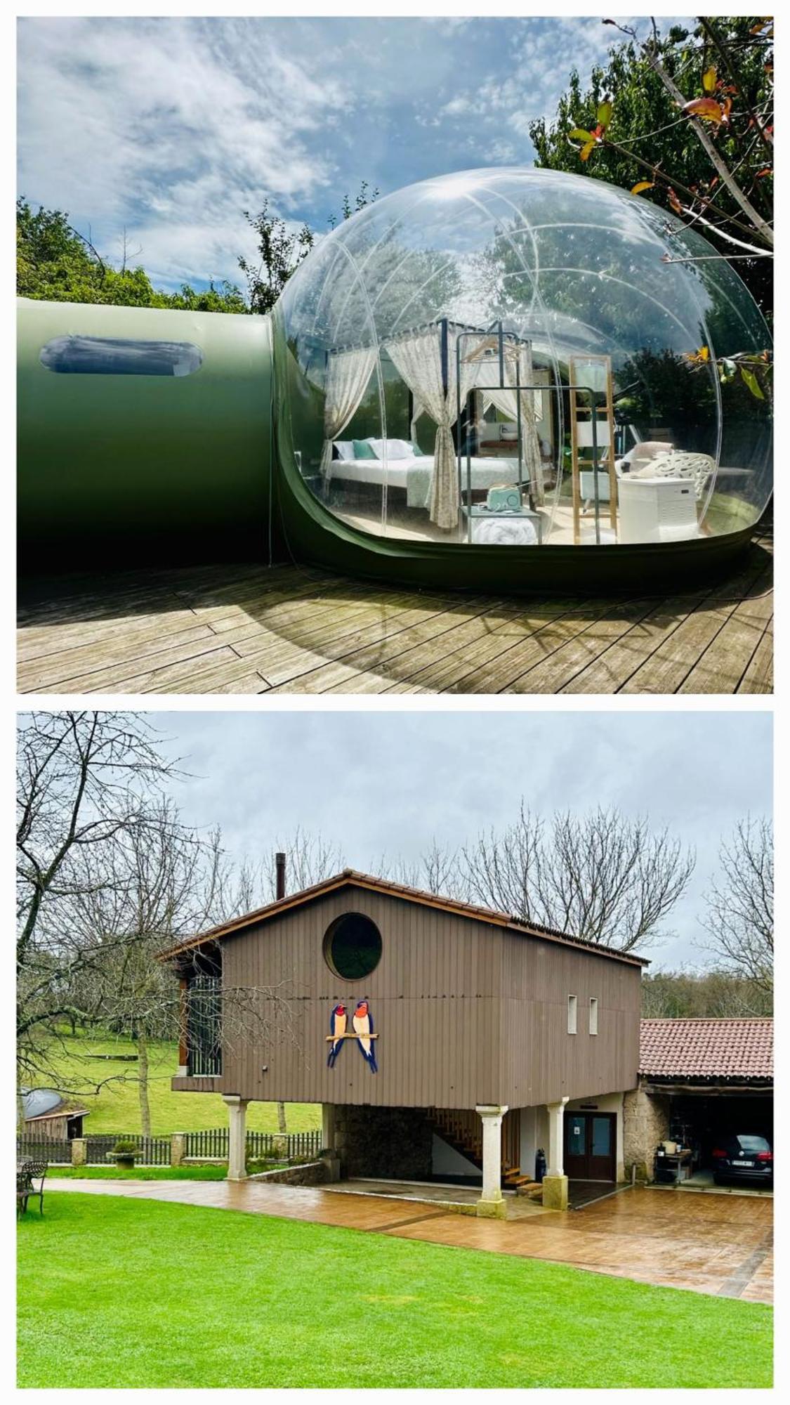 Remanso De Trasfontao Casa Das Arbores & Bubble ซีเญดา ภายนอก รูปภาพ